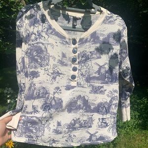 Toile H&M 3/4 sleeve shirt